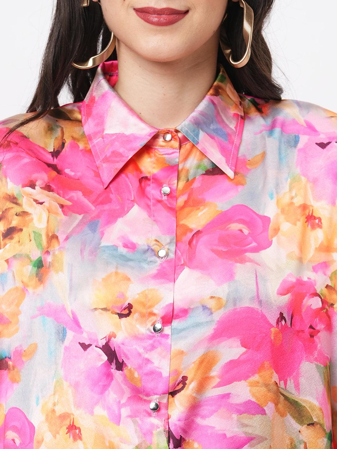 Hashtag Be Featuring a knee lenth freesize kaftan shirt dress with front button down placket